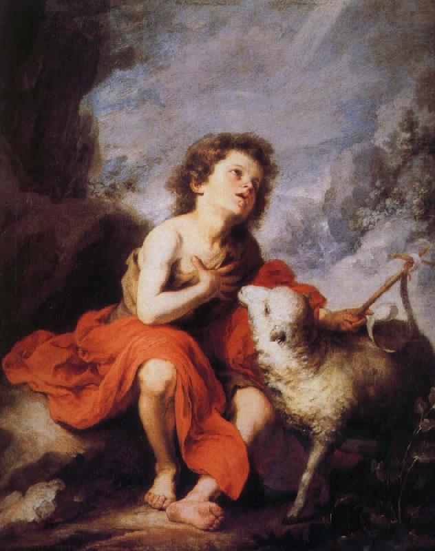 John the Baptist, Bartolome Esteban Murillo